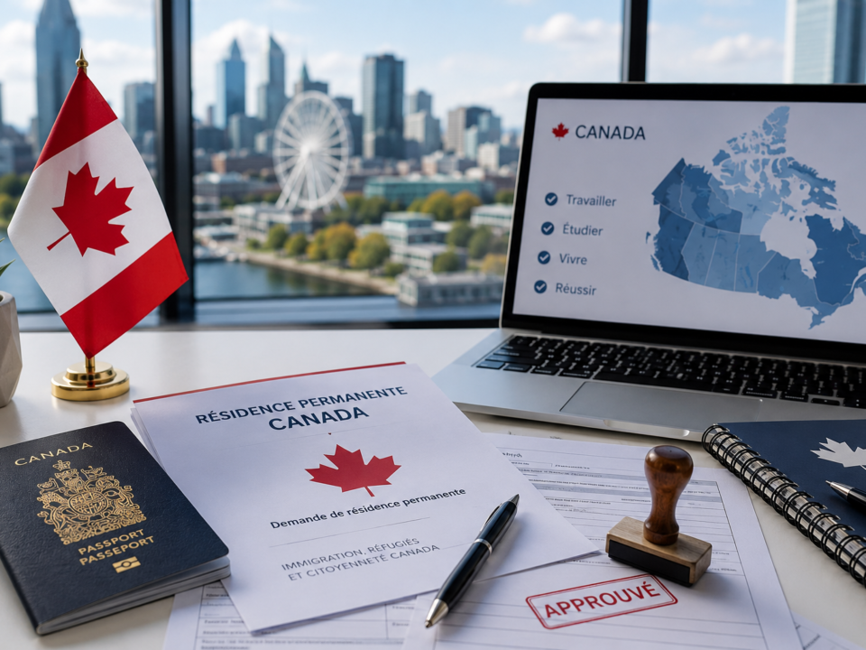 Résidence permanente Canada – Nadia Maredj